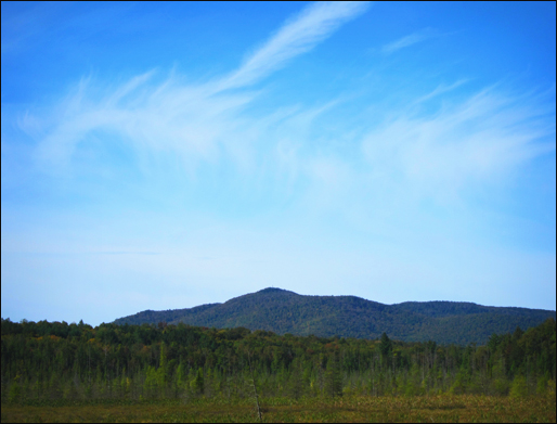 Saint Regis Mountain from the Barnum Brook Trail overlook (17 September 2011)