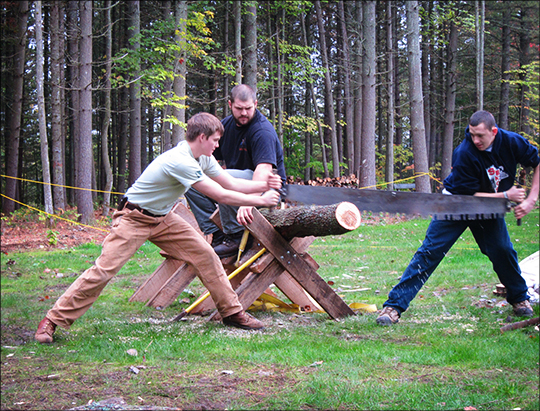 Paul Smith's College Woodsmen's Team Exhibitions (29 September 2012)