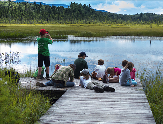 Nature Programs for CHildren at the Paul Smiths VIC: Exploring Adirondack Wetlands
