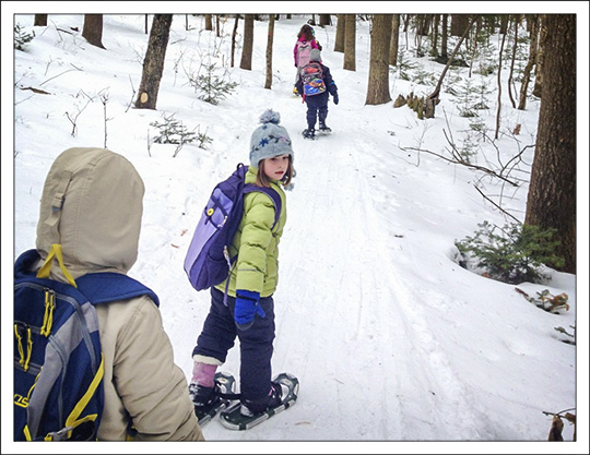 Children's Nature Programs: Exploring the VIC on Snowshoes