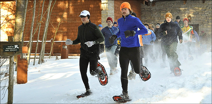 Winter Sports at the VIC:  Snowshoe Race